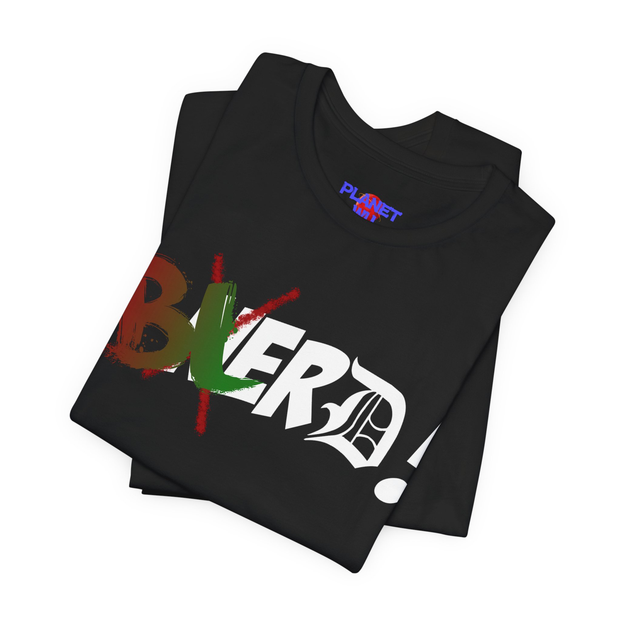 BLERD — Red & Green Graphic T-Shirt - Image 3